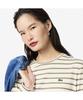 LACOSTE Women'S Multi-Stripe Long Sleeve T-Shirt Tf7573-55N Ai6