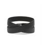 Benobelo Cowhide Black Satin Tab Belt Black_Blf1Acb1280K1