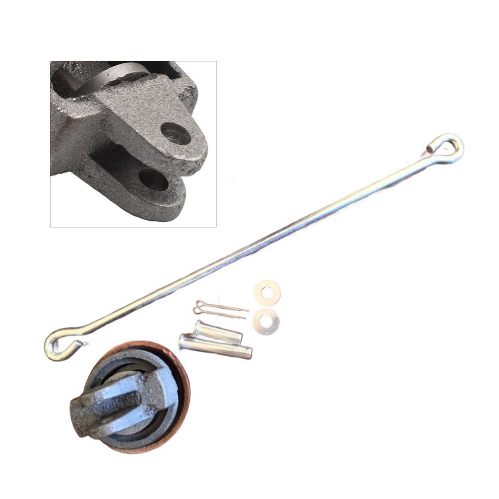 Piston Boot Replacement for Model 75 Hand Pumps Complete Set with Galvanized Piston Rod and Pins for Garden Water Use