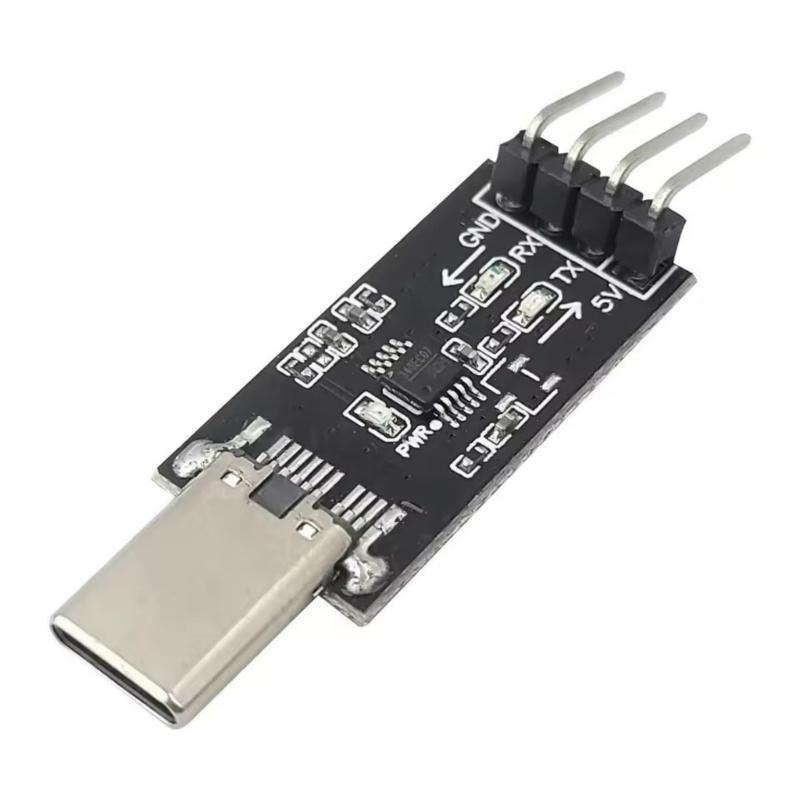 

Compactly Type C to TTL OTG Serial Port Module USB C Interfaces for Debugging with 3.3 v 5V Compatibility Engineering Tool 1