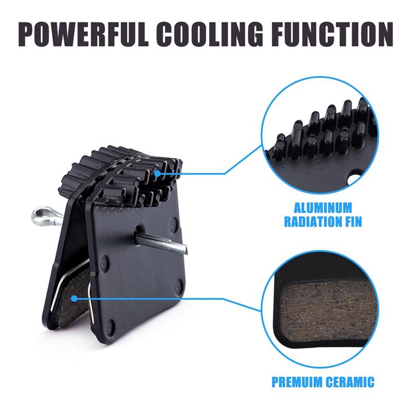 

Гальмівні колодки для дискових гальм Shimano H03C H03A Surron Light Bee X/S Segway X160 X260 Talaria Sting MX3 MX4 чорний