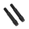 2Pcs 1/10 RC Front Axle Shaft Alloy Lightweight Impact Resistant Model Car Front Short Axle for VP F