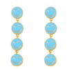 2023 New Explosive Earrings Europe And The United States Simple Sweet Cute All -Match Girls Long Tassel Smiley Face Earrings For Women