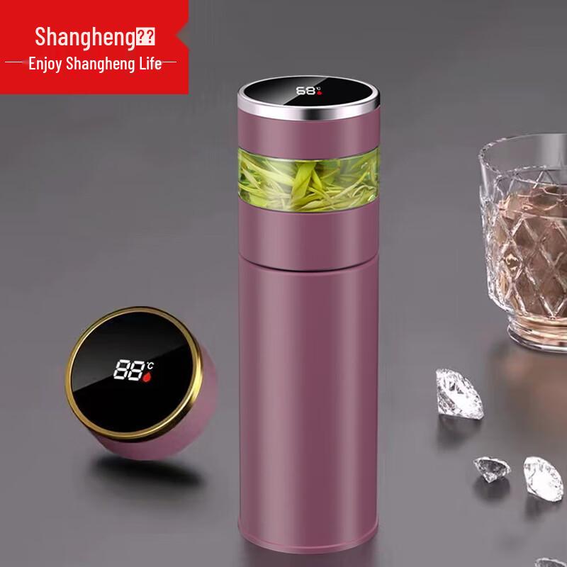 Shangheng Smart Tea Infuser Travel Mug with Temperature Display