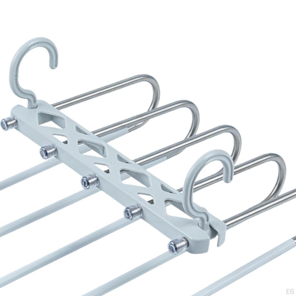 5 straturi Umerașe pentru haine Cadru robust Garderoba Organizare Depozitare Orizontală sau verticală Utilizare Multi