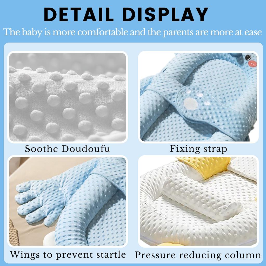 Bed In Bed With Hand Clapping Baby Newborn Anti-startle Soothing Bed