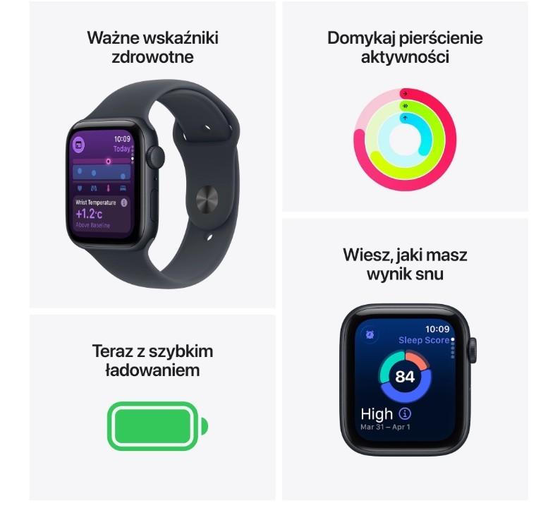 Watch SE 3 GPS+Cellular 40mm Starlight Aluminium Case with Starlight Sport Band - M/L