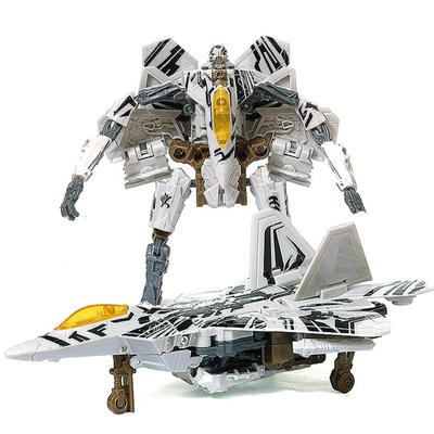 IN STOCK Haizhixing Latest Transformation Playthings Plastic ABS Anime Action Figure KO Robot Car Aircraft Model Children Present H606