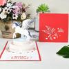 1Pcs 3D Pop-Up Cards Birthday Card for Girl Kids Wife Husband Birthday Cake Greeting Card Postcards Gifts Card with Envelope Stickers