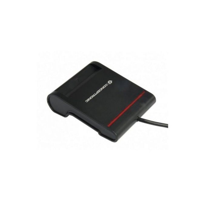Lecteur de cartes externe - CONCEPTRONIC - Dnie 3.0 E Y (eid) - USB 2.0 - Noir - Compatible Windows et Mac
