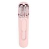 Face Mist Spray Humidifier with Dual Nozzles 20ml Visible Tank USB Rechargeable Portable Face Humidifier for Makeup