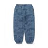 Uneven Dyed Sweatpant Blue