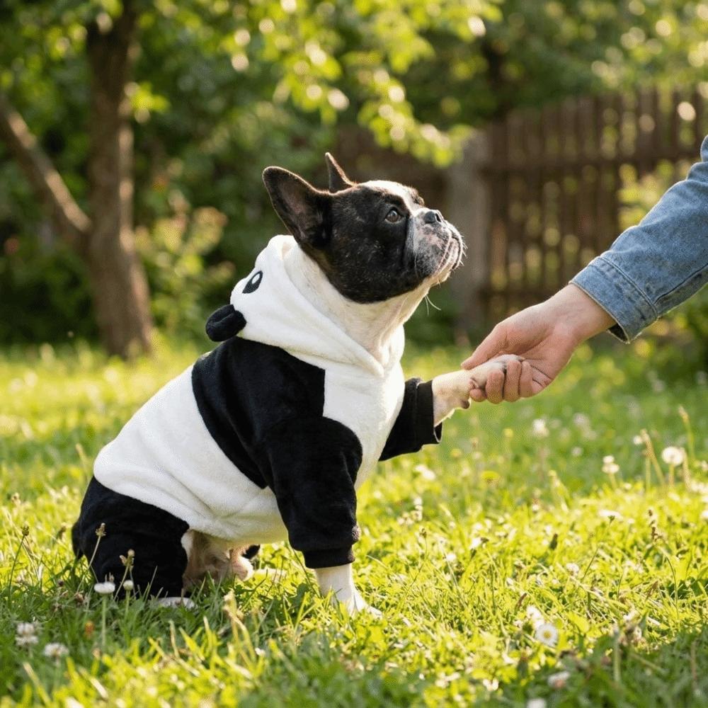 Thickened Four Leg Dog Jumpsuit Warm Winter Dog Clothes  Cosplay Party