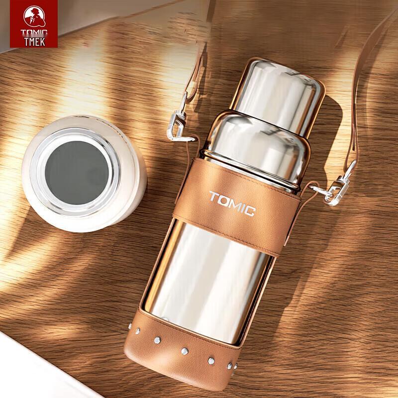 TOMIC Heritage Titanium Tea Infuser Vacuum Flask