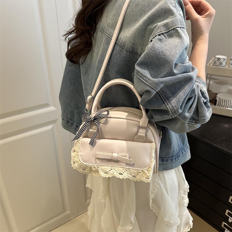Solid Color Simple Creative Pu Women Shoulder Crossbody Bag Fashion Casual Daily Commute