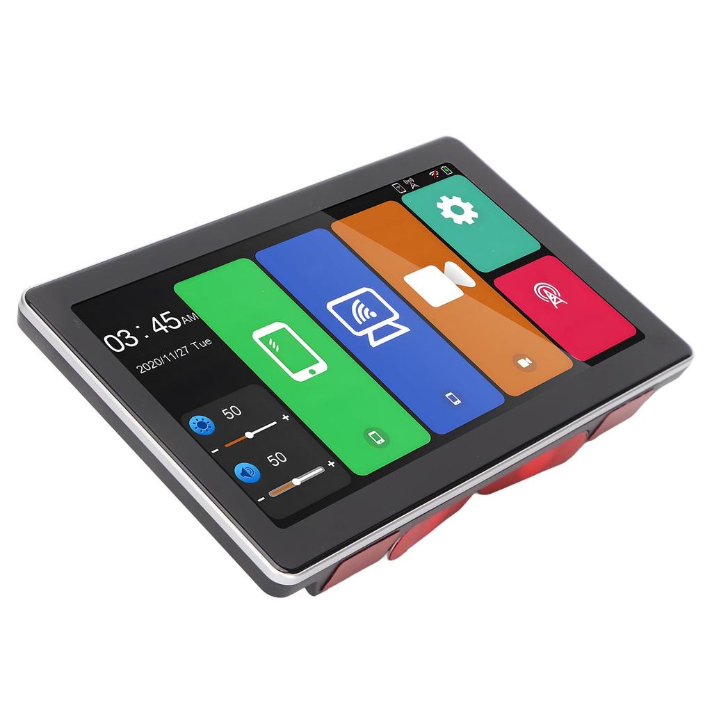 4K Dashcam 7-Zoll-Bildschirm Dual-Objektiv Wireless Carplay AUX-Ausgang Parküberwachung G-Sensor für Auto LKW