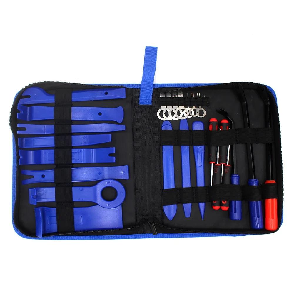Car Tools Car Interior Disassembly Kit Plastic Trim Removal Tool Car Clips Puller Diy Panel Tools for Auto Trim Puller Set