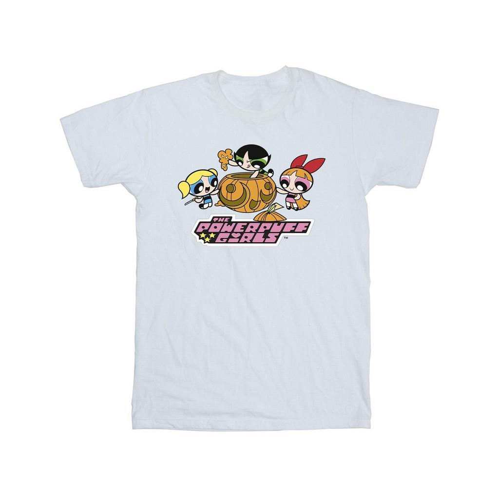 The Powerpuff Girls Mens Girls Pumpkin T-Shirt