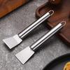 Stainless Steel Cleaning Shovel Kitchen Tool with Hanging Holes Easy To Use Reusable Rust-Resistant Ice Thawing Scraper for Cafe Restaurant Bakery