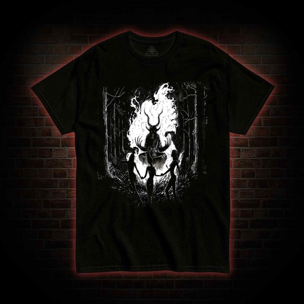Baphomet T-Shirt | Occult Art Gothic Satanic Graphic Tee Unisex Tee