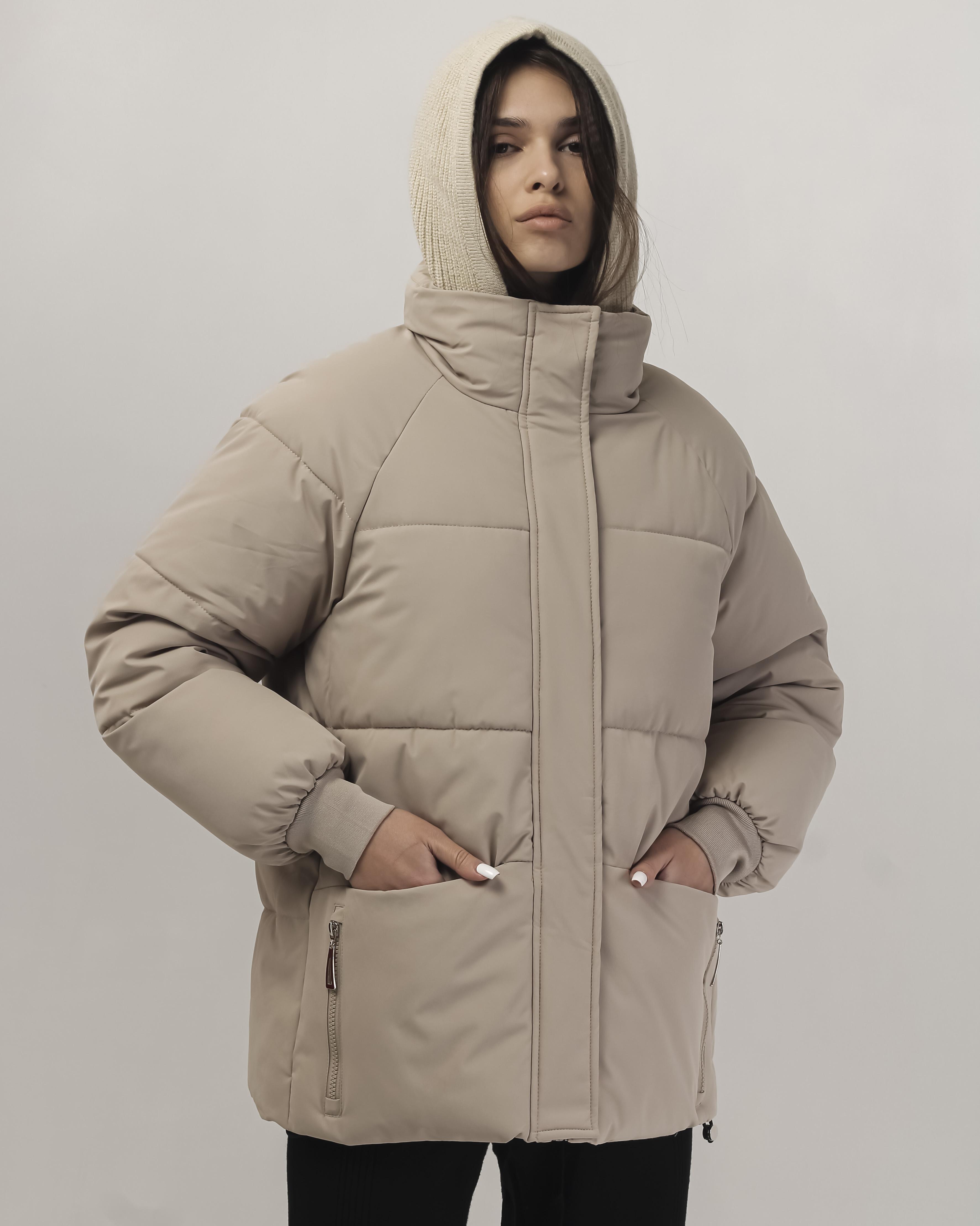 Куртка HAIZIYUAN 8027 M бежевая