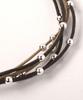 Kashira Daily Classic Pearl One Size Headband, Casual, Spring/Summer, Cotton, SHK01210, Brown,