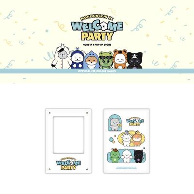 MONSTA X POP-UP parduotuvė MONMUNGCHI X Sveikinimo vakarėlio nuotraukų kortelių albumas
