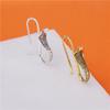 New retro snake personalized earrings fashionable and popular women's simple accessories