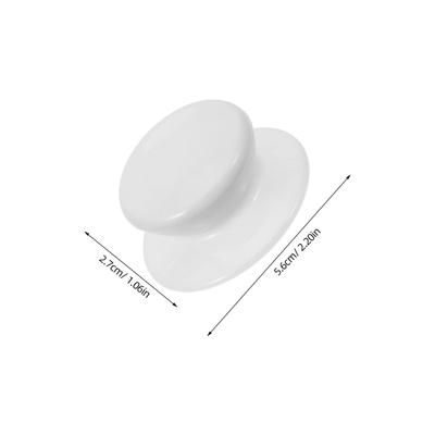 12 Stück Silikon-Topfdeckelknöpfe Universelle Ersatzgriffe Hitzebeständig Rutschfest Ergonomischer Griff Spülmaschinenfest Kochgeschirr Deckel