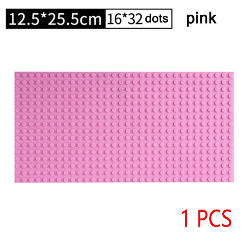 Non-Toxic Baseplate 32X32 16X32 Dots Classic Brick Plate Building Blocks Diy Constructor Parts Baseplates Compatible Brands City Friends