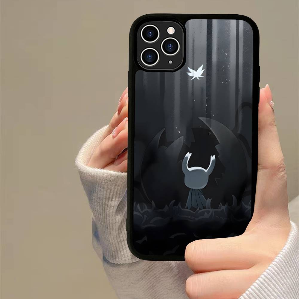 Popular Game H-Hollow K-Knight S-Silksong Phone Case For iPhone 17 16 Pro Max Air 13 12 Mini 14 15 Plus 11 PC+TPU Back Cover