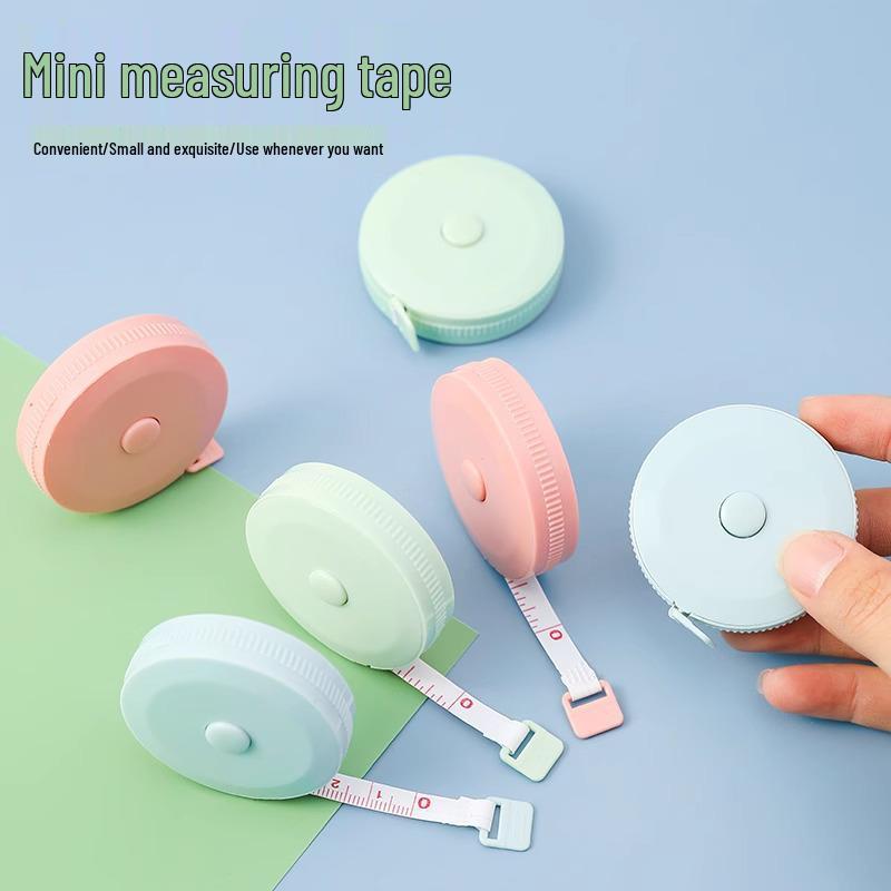 2m Portable Mini Tape Measure: Soft Ruler for Tailoring, Clothing, & Children's Height. Compact & Multi-functional.
