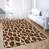 Animal Skin Pattern Leopard Print Carpet Home Bedroom Floor Decor Large Size Mat Non-slip Coffee Table Area Rug Bathroom Doormat