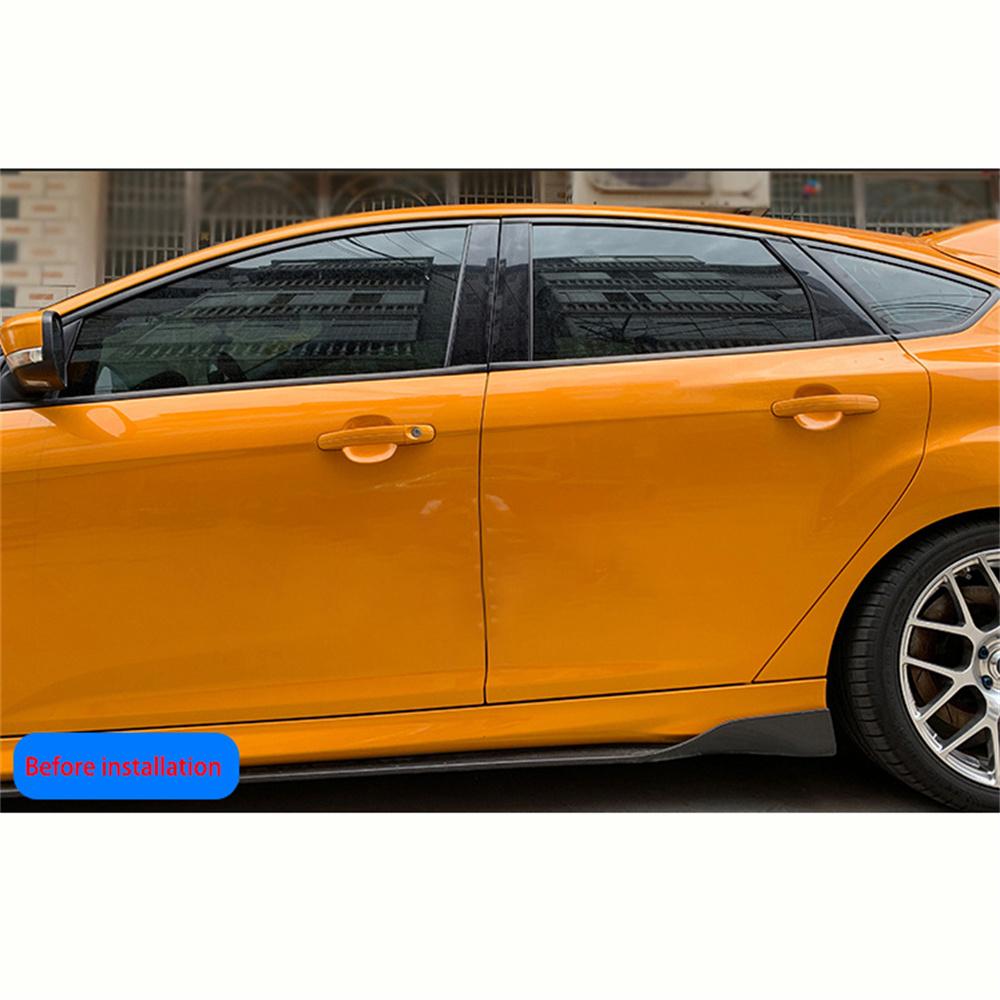 New Smoke Side Window Visor Rain/sun Vent Shade For Ford Focus MK2 MK3 MK4