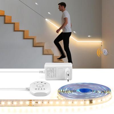 PIR Bewegungssensor LED Treppen Nachtlicht WS2811 Pixel Adressierbarer Lauflichtstreifen Für Zimmer Treppenhaus Korridor Eingangslampe Dekor