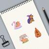 Capybara Stickers: 120 Cute Cartoon Designs for Journals and Water Bottles, Waterproof and Durable.