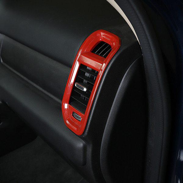 2-Pack Side Air Vent Trim for 18-21 Dodge Ram Center Console