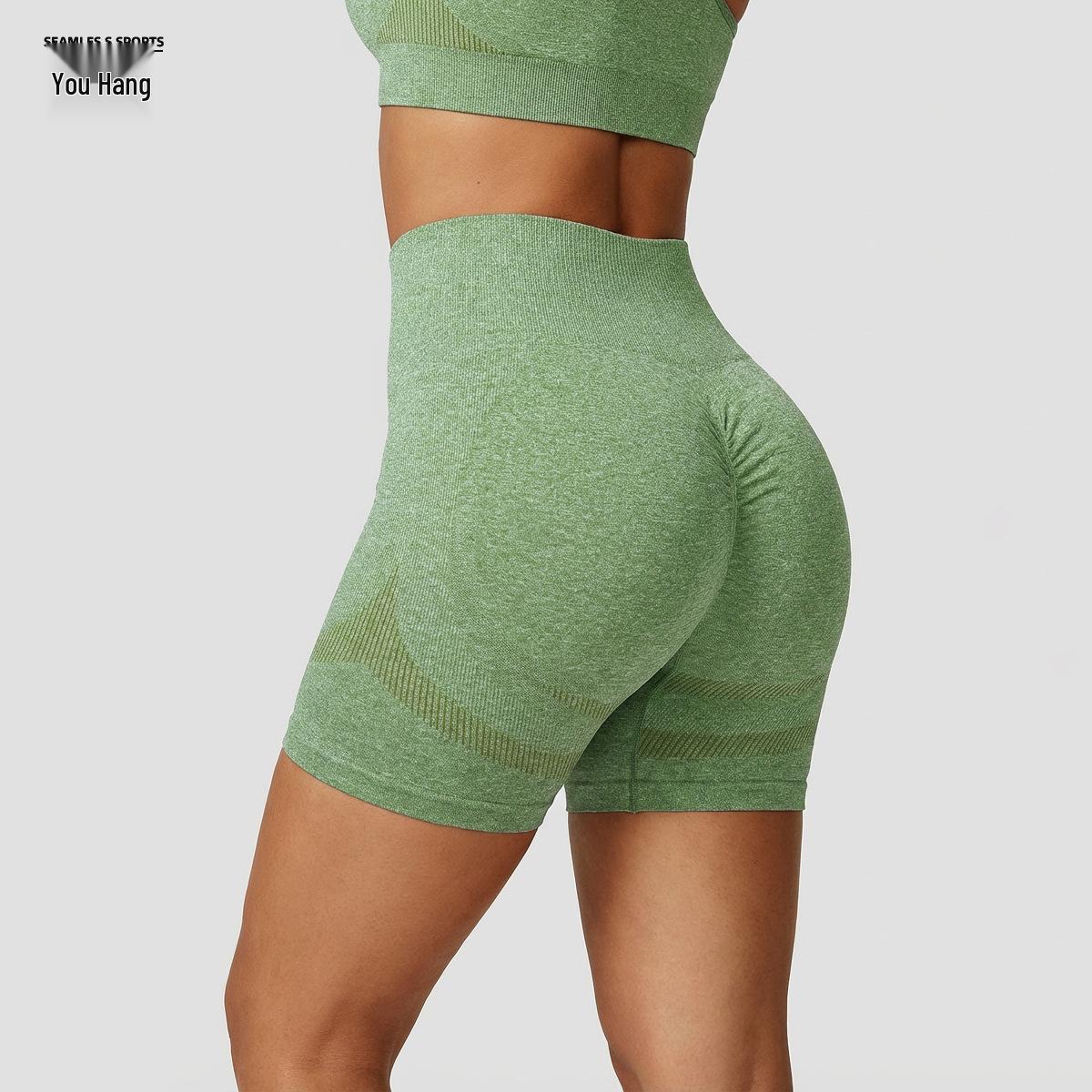 

SHEIN High-Stretch Tummy Control Yoga Shorts for Women Large