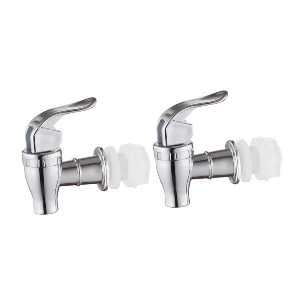 2Pcs Drink Dispenser Faucet Water Jug Spout Reusable Beverage Spigot for Fridge Dining