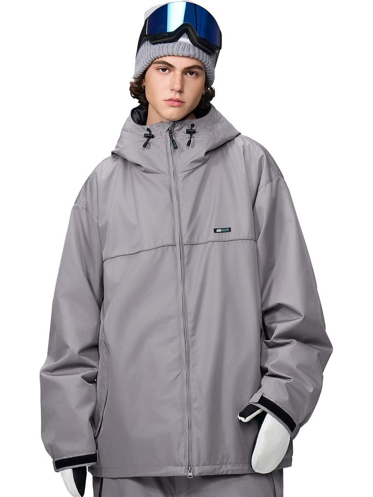 Ashgleem Snowboard Sizes Water and Size Snowboard Ski Thick Jacket, 4L/6L, 12,000mm Resistance, Men's Women's, AGJ-122BB TW081, 6L, Snowwear, Wear,