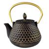 CAST IRON TEAPOT GOLDEN 900ml WITH FILTER AND CUPS HAGE