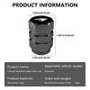 For Toyota Car Tire Stem Valve Caps Wheel Tire Valve Rim Stem Covers Airdust Waterproof GR Sport C-HR Rav4 YARiS supra Corolla RV6