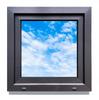 Okno Antracyt Pcv Standard Uchylne 70X70 700X700 Dwuszybowe Nowe Uchylane