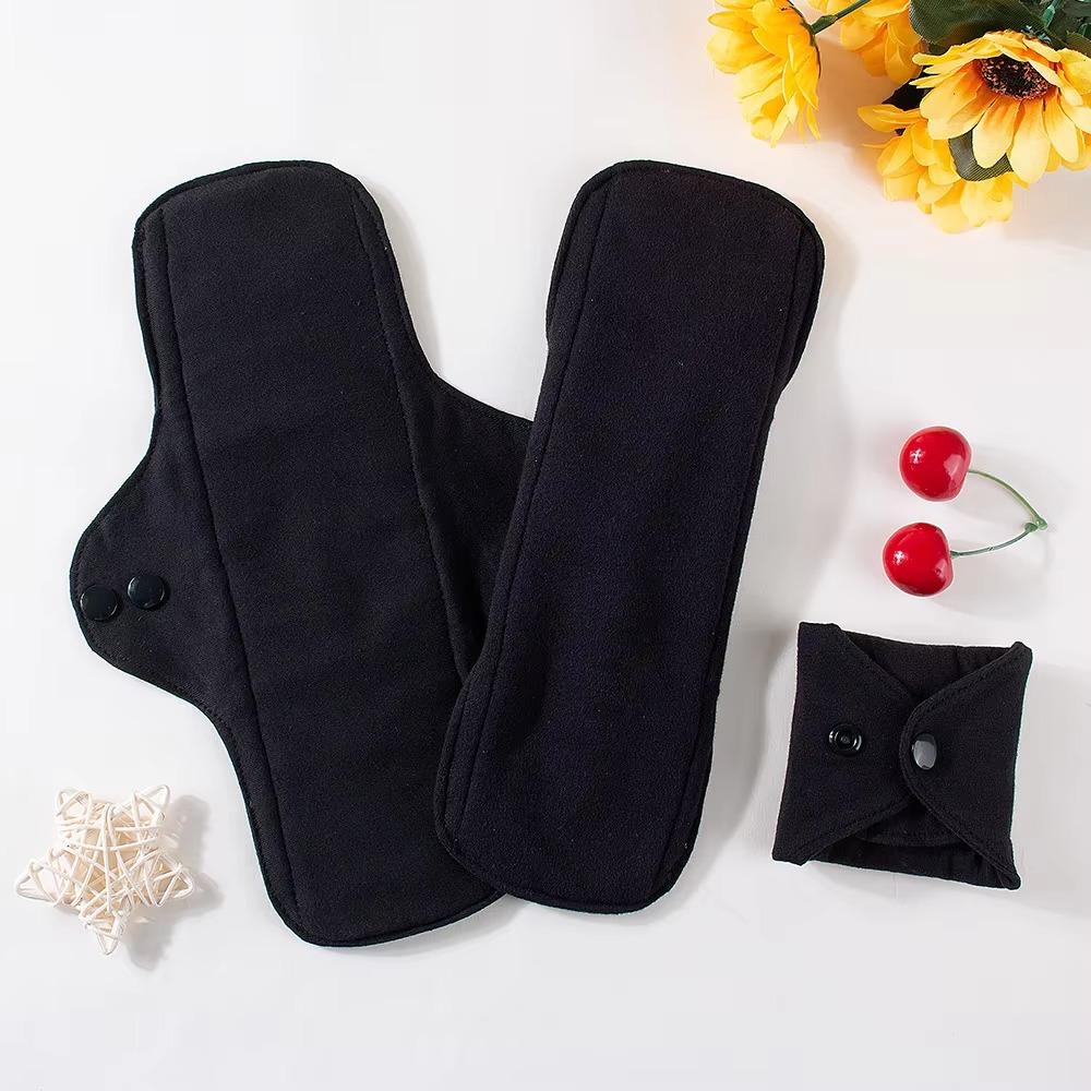 Seamless Menstrual Cloth Pads Washable Nursing Pad for Women Anti-Slip Panty Liner  Night