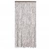 Fly Screen Curtain Beige and White 90x200 Cm Chenille