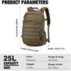 Hiking Sports Backpack Outdoor Tactical Backpack Camouflage Backpack Sports Waterproof Outdoor Leisure Backpack
