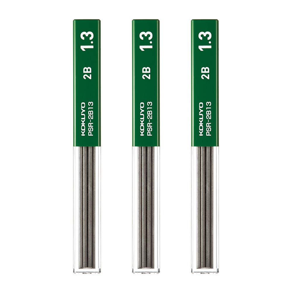 KOKUYO Mechanical Pencil Sharp Refill 1.3mm 2B 3-piece Set PSR-2B13-1PX3SET
