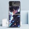 Kaisen J-Jujutsu Fushiguro Megumi Phone Case For Samsung Galaxy Z Flip7 Flip6 5G Flip5 Flip4 Flip3 ZFlip 7 6 3 4 5 Shockproof Ba