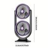 Double Head Fan, Silent Fan