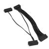 24Pin Cables Synchronous Extension Cable 3 Power Supply PSU Adapter for BitCoin Mining